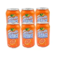 REFRESCO GASEADO SANTA NARANJA (6unidades)